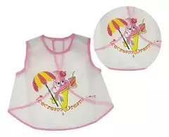 Babero Vestidito LOVE Impermeable +6 meses - tienda online
