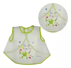 Imagen de Babero Vestidito LOVE Impermeable +6 meses