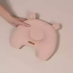 Almohadón Anti Cabeza Plana Tussor LAS FLORITAS - BUGUI Baby Shop