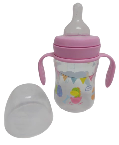 Mamadera VAITA Natural Boca Ancha con asas 250ml - comprar online