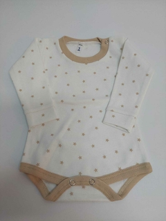 Body algodón manga larga estampado Talle 1 - tienda online