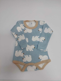 Body algodón manga larga estampado Talle 2 - BUGUI Baby Shop