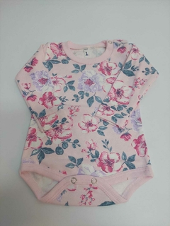 Body algodón manga larga estampado Talle 1