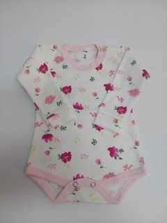 Body algodón manga larga estampado Talle 2