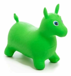 Saltarín inflable LOVE Caballo verde
