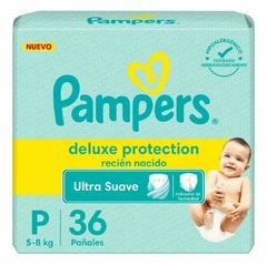 PAMPERS Deluxe Talle P 36u