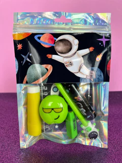 Kit Pronto Astronauta Verde - 6 itens