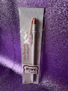 Lápis Preto com Pingente Luxo Magical – Coleção Unicórnio Fofy