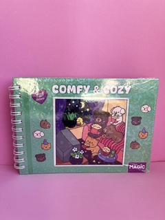 Livro de Colorir Comfy & Cozy – Verde - comprar online