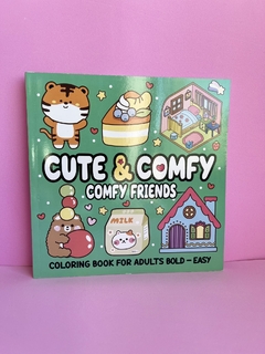 Livro de Colorir CUTE & COMFY - COMFY FRIENDS - comprar online
