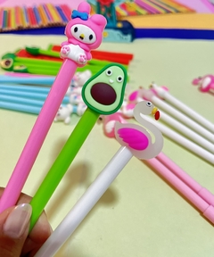 Trio de Canetas – Coelho, Frutas e Unicórnio (Kit com 3 unidades) - loja online
