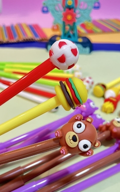 Trio de Canetas – Futebol, Lanche e Monstro (Kit com 3 unidades) na internet