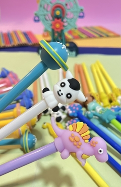 Trio de Canetas – Dino, Animais e Planeta (Kit com 3 unidades) na internet