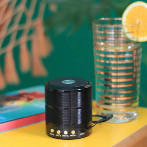 Mini Caixinha Som Bluetooth Portátil