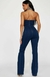 Strapless Denim Jumpsuit - Ramro