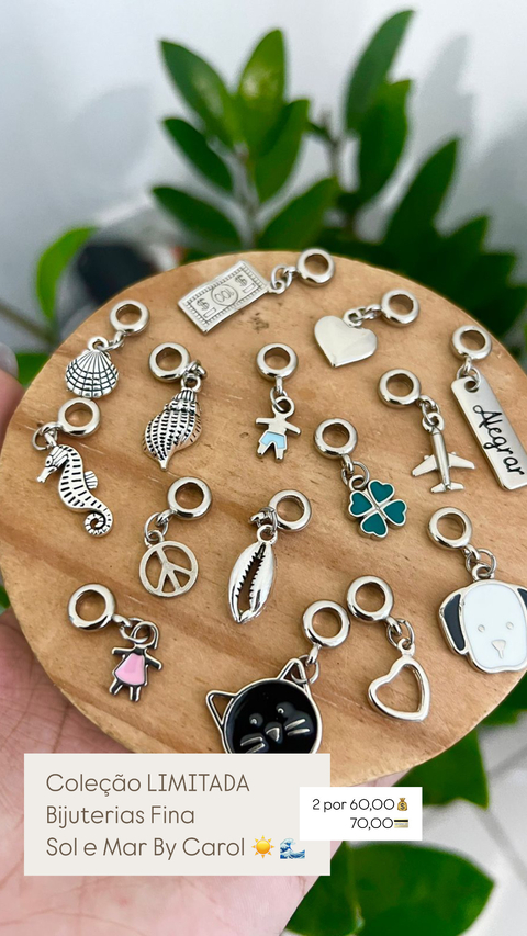 Berloques Bijuteria fina (coleção LIMITADA) WhatsApp