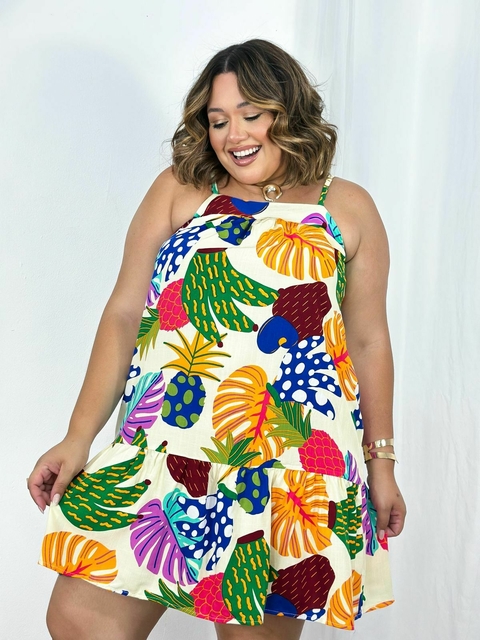 VESTIDO CURTO BONECA ( 38 até 48/50 )