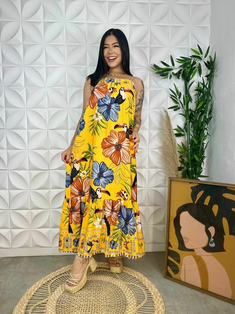 VESTIDO LONGO RIO ( 40 até 50 )