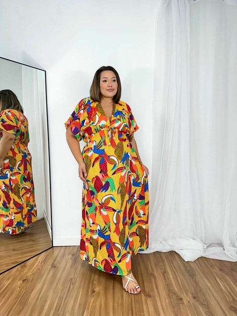 VESTIDO LONGO DESEJO PLUS (44 até 54 )