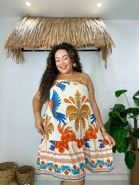 VESTIDO CURTO BONECA ( 38 até 48/50 ) - comprar online