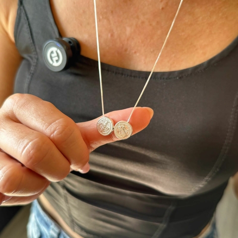 Escapulário São Bento ( Prata 925 )