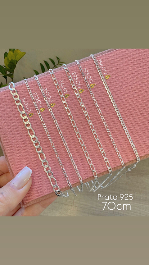 Corrente masculina variadas (Prata 925 ) CHAMA WHATSAPP - comprar online