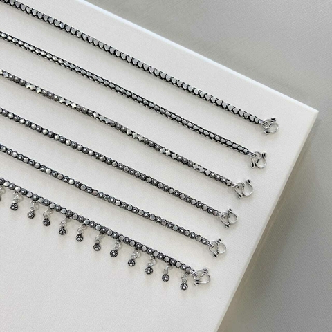 Tornozeleira Pikun Prata 925