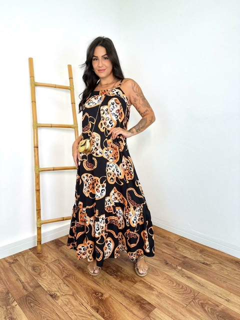 Vestido Longo Rio ( 40 até 50/52 ) - comprar online