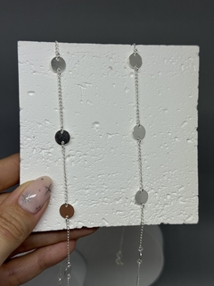 Choker 7 Chapas (chapa 0,8cm) - Lydi Pratas