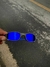 Óculos Juliet Neon Blue Custom