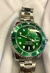 Relógio Rolex Hulk na internet