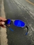 Óculos Juliet Neon Blue Custom na internet