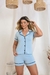 PIJAMA AMERICANO AZUL CLARO
