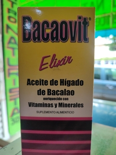 Bacaovit elixir 340 ml.