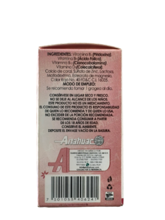 ACIDO FOLICO ANAHUAC - comprar en línea