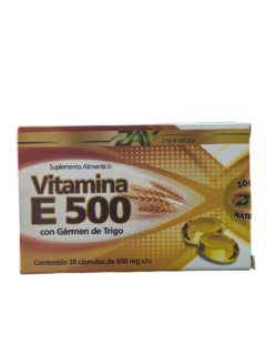 VITAMINA E 500 ZAY