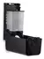 Dispenser p/ Sabonete Liquido e Álcool em Gel Street Nobre Preto 800ML - comprar online