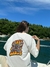 Camiseta Oversized Butterfly Off White - Santz Clothing