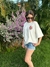 Imagem do Camiseta Oversized Mouth 0ff White - Santz Clothing