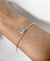 Pulseira olho grego semijoia