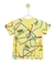 T-shirt canudinhos amarelo