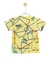 T-shirt canudinhos amarelo - comprar online