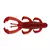 Isca soft Crawly criatura 4" pacote 2un com sal Pure Strike