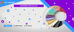 Banner da categoria Acessórios P/ Cel