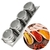 Porta Temperos Magnetico Aço Inox Com 4 Peças Suporte