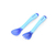 Jogo De Talher Infantil Colher Garfo Para Bebe Termica Silicone Sensivel - comprar online