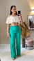 Cropped Babado Ombro a Ombro Janice