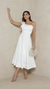 Vestido Liz Branco - comprar online