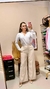 Camisa Laila Nude na internet