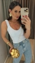 Blusa Alça Franzida Cecília